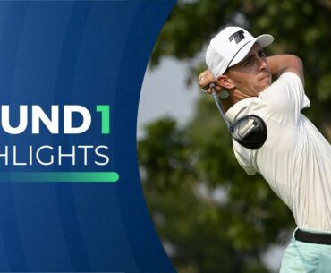 David Puig makes flying start with 64 | Round 1 highlights | International Series Singapore 2023