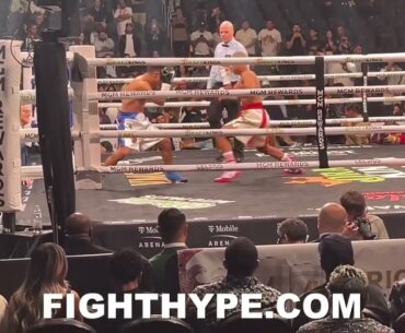 FLOYD MAYWEATHER PROTEGE CURMEL MOTON FULL PRO DEBUT KNOCKOUT WIN