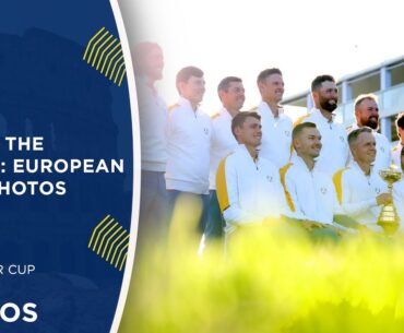 Behind The Scenes: European Team Photos | 2023 Ryder Cup