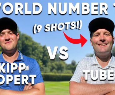 Can I Beat The WORLDS BEST Disability Golfer Starting On -9 ?? | Tubes v Kipp Popert (legend!)
