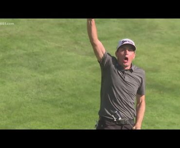 Golfer Keegan Bradley reflects on winning 2023 Travelers Championship