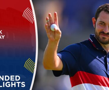Patrick Cantlay vs Justin Rose Extended Highlights | 2023 Ryder Cup