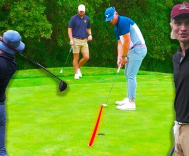 I think he did it! | 2v2 Scramble at WinterStone w/ the boys