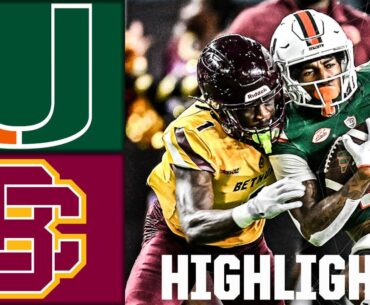 Bethune-Cookman Wildcats vs. Miami Hurricanes | Full Game Highlights
