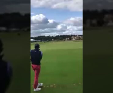 Gordon Sargent Walker Cup star drives geeen! #gordonsargent #golf #walkercup