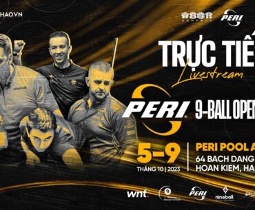 🔴Trực tiếp | Albert James Manas vs Kuo Po Cheng | Giải Peri 9-Ball Open 2023 | DAY 3 | TABLE 3
