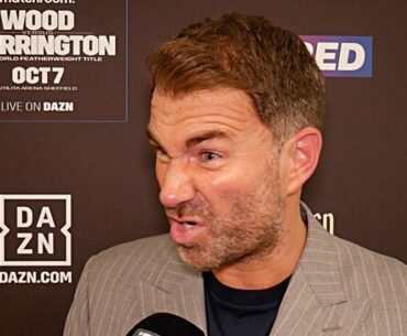 ‘HE JUST SH*T HIMSELF!’ - EDDIE HEARN REACTS TO WOOD KNOCKING OUT WARRINGTON, BENN v EUBANK JR DONE?