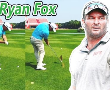 ライアン・フォックス Ryan Fox ニュージーランドの男子ゴルフ スローモーションスイング!!!