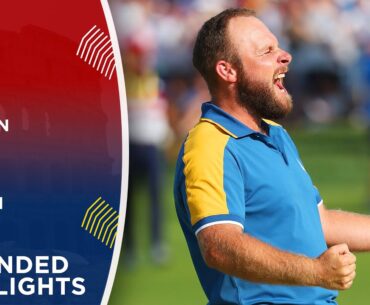 Brian Harman vs Tyrell Hatton Extended Highlights | 2023 Ryder Cup
