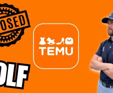 We ordered some GOLF GEAR off TEMU! Surely it can't be real?... #temu #golf #golftips