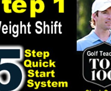 Unveiling of the Rotary Swing Five Step System - Start With Weight Shift