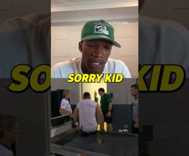 That “Sorry, kid” is heartbreaking 💔 #nfl #jets #aaronrodgers #garrettwilson