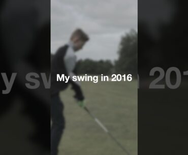 Swing transformation from 2016-23 #golf #shorts