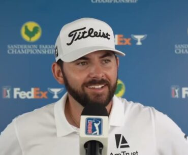 Hayden Buckley Thursday Flash Interview 2023 Sanderson Farms Championship