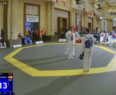 Adrian VICENTE YUNTA (ESP) VS Hugo ARILLO VAZQUEZ (ESP) - M-58 QF. WT President's Cup - Europe 2023