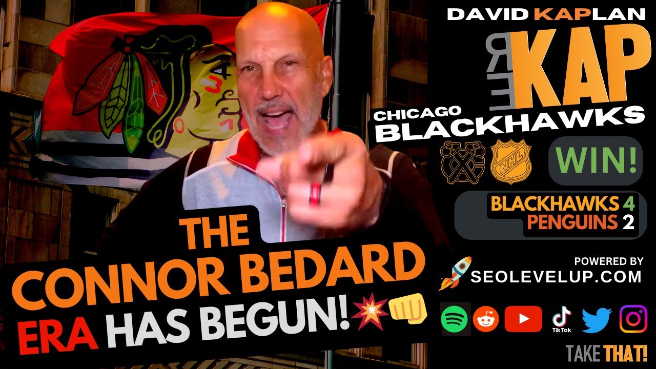 REKAP: 🏒Chicago Blackhawks 4-2 win over Pittsburgh Penguins. The Connor Bedard Era Has Begun! REKAP: 🏒Chicago Blackhawks 4-2 win over Pittsburgh Penguins. The Connor Bedard Era Has Begun!