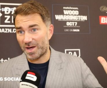 Eddie Hearn Reaction to Leigh Wood KO Over Josh Warrington - Joe Cordina At City Ground Next?