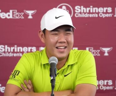 Tom Kim Tuesday Press Conference 2023 Shriners Children's Open