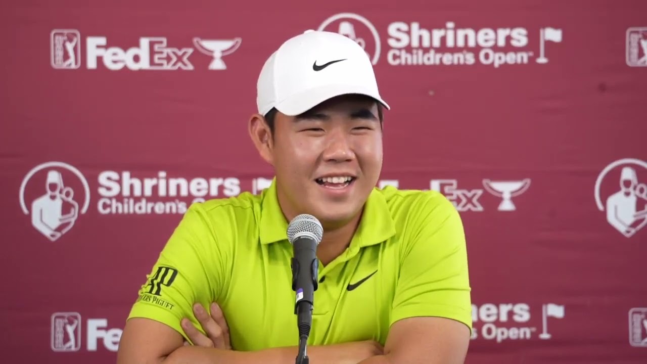 Tom Kim Tuesday Press Conference 2023 Shriners Children’s Open Tom Kim Tuesday Press Conference 2023 Shriners Children's Open