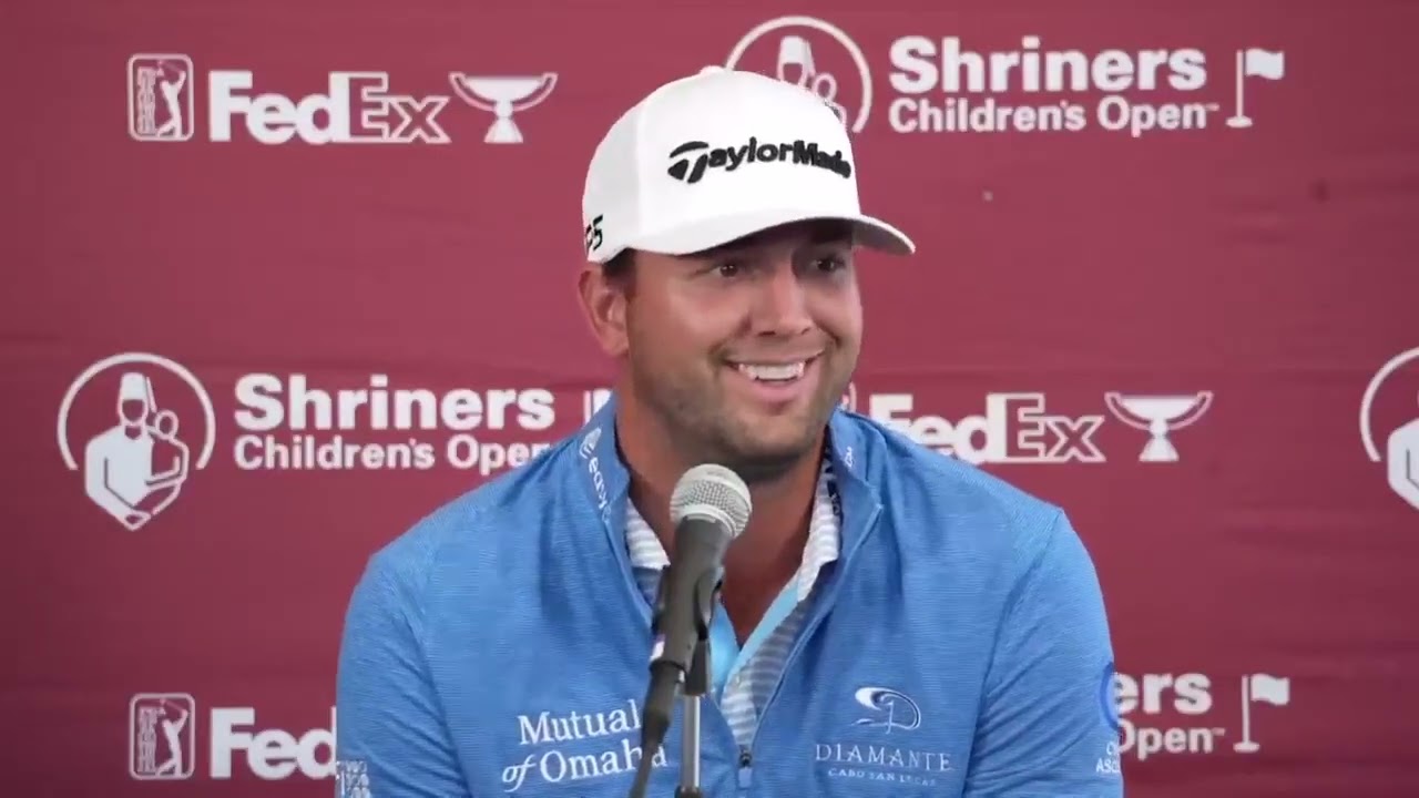 Taylor Montgomery Tuesday Press Conference 2023 Shriners Children´s Open Taylor Montgomery Tuesday Press Conference 2023 Shriners Children´s Open