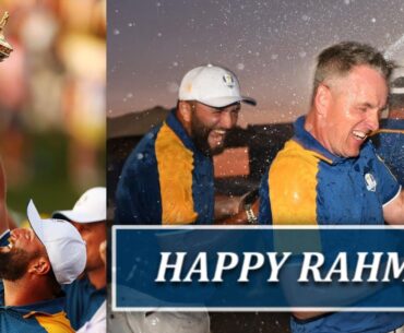Jon Rahm a Happy Man "Most Enjoyable Ryder Cup"
