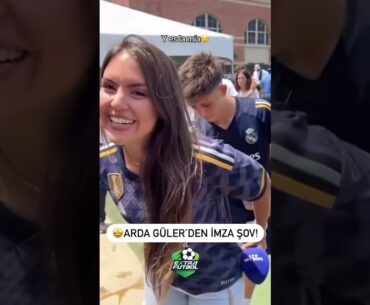 🤩🔥Real Madrid taraftarlarından Arda Güler’e büyük ilgi!