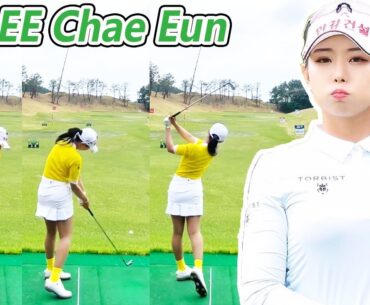 LEE Chae Eun イ・チェウン 韓国の女子ゴルフ スローモーションスイング!!!