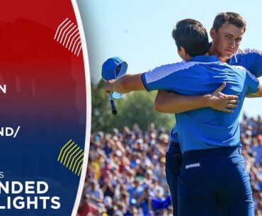 Homa/Harman vs Hovland/Åberg Extended Highlights | 2023 Ryder Cup