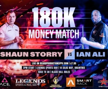 Shaun Storry vs Ian Ali - £180,000 Money Match
