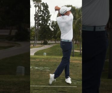 NEVER Hit Wedge With A FULL SWING #backswing #golf #golflesson  #golfer