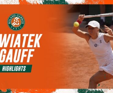 Iga Swiatek vs Coco Gauff - Quarterfinals Highlights I Roland-Garros 2023