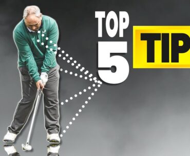 The 5 BEST Golf Tips PROVEN To Lower YOUR Scores FOREVER