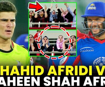 Shahid Afridi vs Shaheen Shah Afridi | Lahore Qalandars vs Karachi Kings | HBL PSL 2018 | MB2A