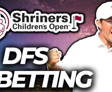 2023 Shriners Children's Open (PGA DFS Core Plays + Best Bets)