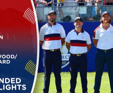 Homa/Harman vs Fleetwood/Højgaard Extended Highlights | 2023 Ryder Cup