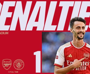 PENALTIES | Arsenal vs Manchester City (1-1, 4-1 pens) | Community Shield winners!