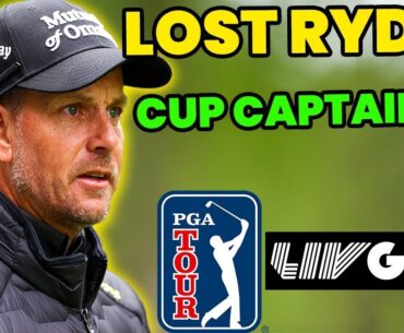 Henrik Stenson Stripped of Captaincy, Criticizes PGA