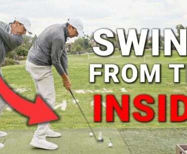 3 Drills To Fix An Over The Top Swing, INSTANTLY!