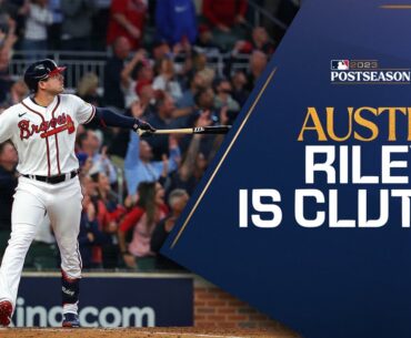 Austin Riley hits a late-game go-ahead HOMER for the Atlanta Braves in NLDS Game 2!
