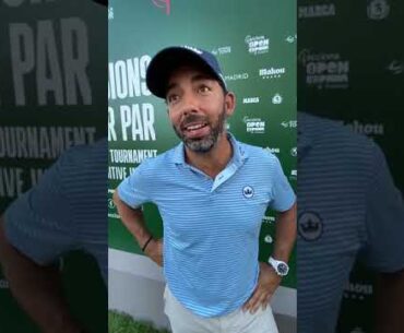 Open de España 2023: Declaraciones de Pablo Larrazábal después de la primera jornada.