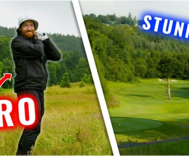 Can a Pro Golfer break par at Bunclody Golf & Fishing Club?