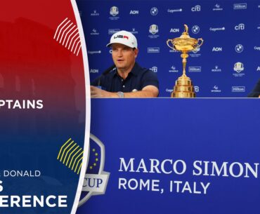 LIVE | Zach Johnson & Luke Donald Press Conference | 2023 Ryder Cup