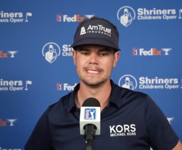 Beau Hossler Thursday Flash Interview 2023 Shriners Children's Open