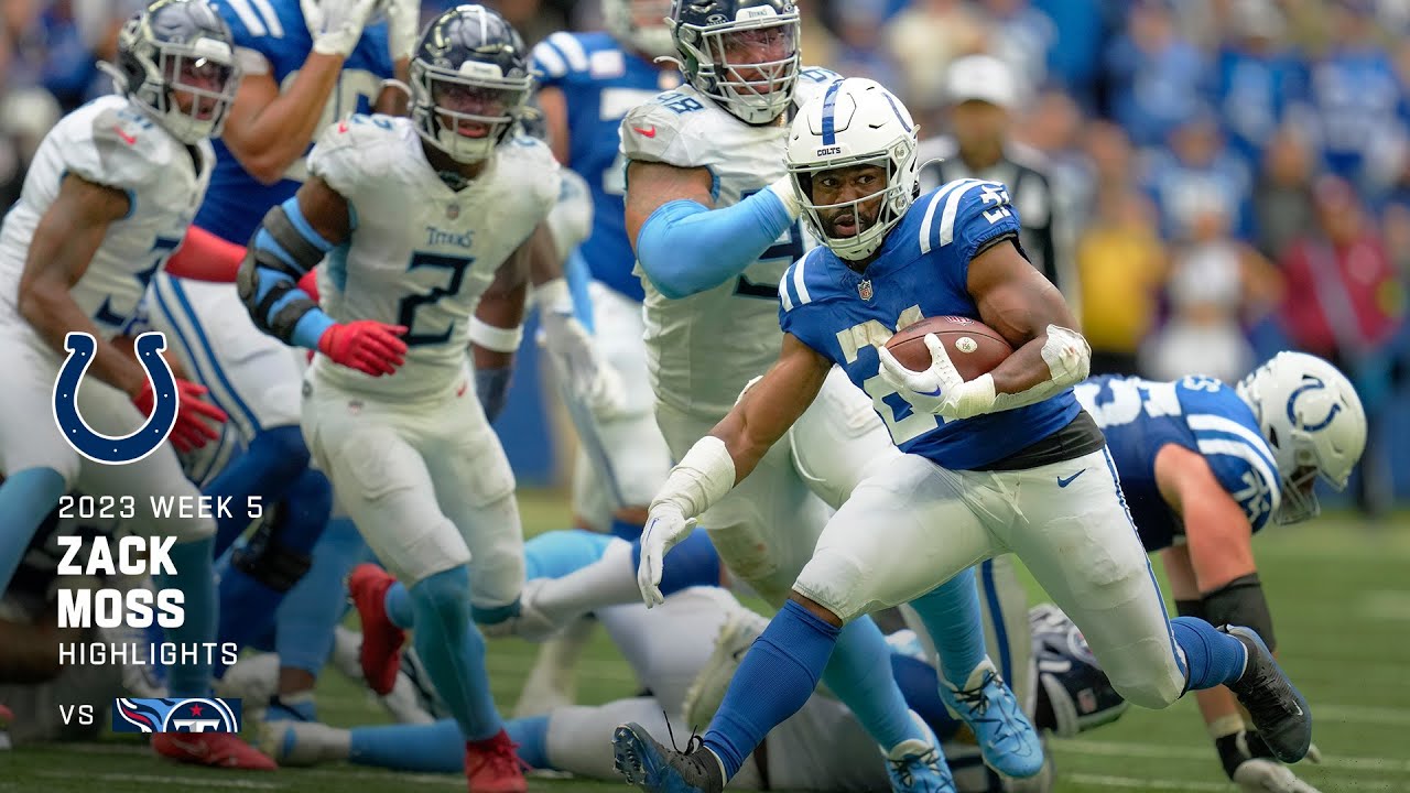 Zack Moss’ best plays in 195-yard game | Week 5 Zack Moss' best plays in 195-yard game | Week 5