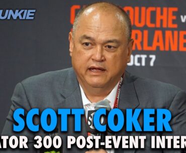 Scott Coker Responds to Dana White, Uncertain of Bellator's Future Amid Sale Rumors | Bellator 300