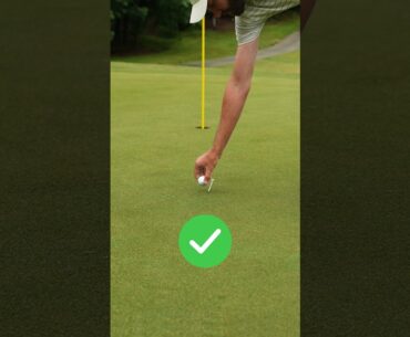 Is it a penalty to mark in front of your #golf ball? 🤔 Here's what you need to know ✅