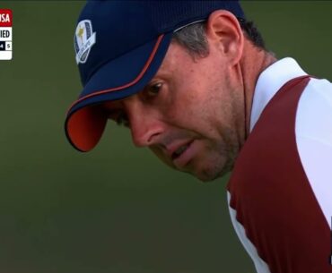 Patrick Cantley clutch putt replay to Win Day 2 of Ryder Cup 2023