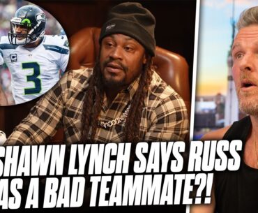 Marshawn Lynch Says Russell Wilson Was Bad Teammate, Didn't Let People Have His Phone Number?!
