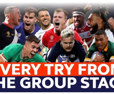 Ultra-Long form | Every Rugby World Cup 2023 try from the Group Stage!