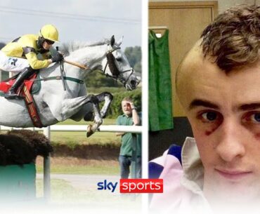 The jockey who died for 7 seconds after horror fall!